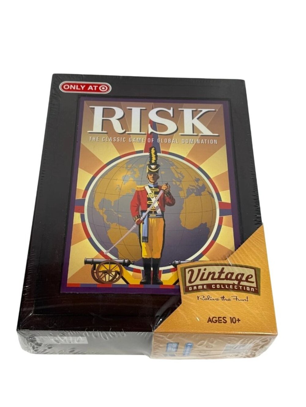 New Target Risk Board Game Hasbro Wood Wooden Bookshelf Vintage Collection